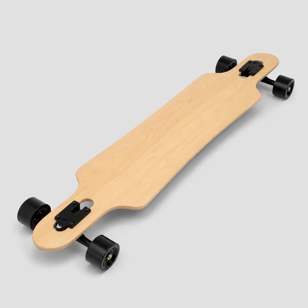 Minority drop-through longboard mount