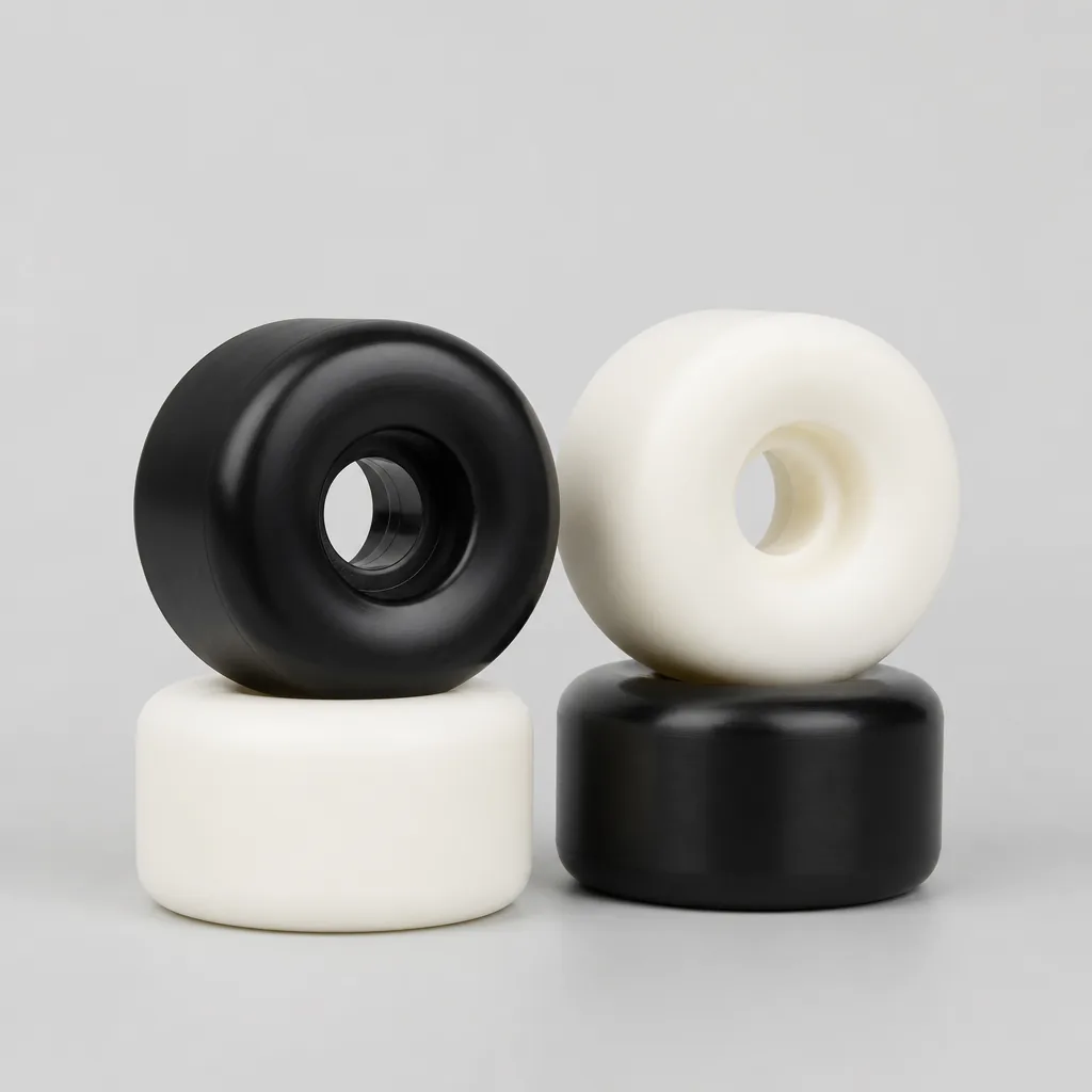 Minority high-rebound polyurethane skate wheels