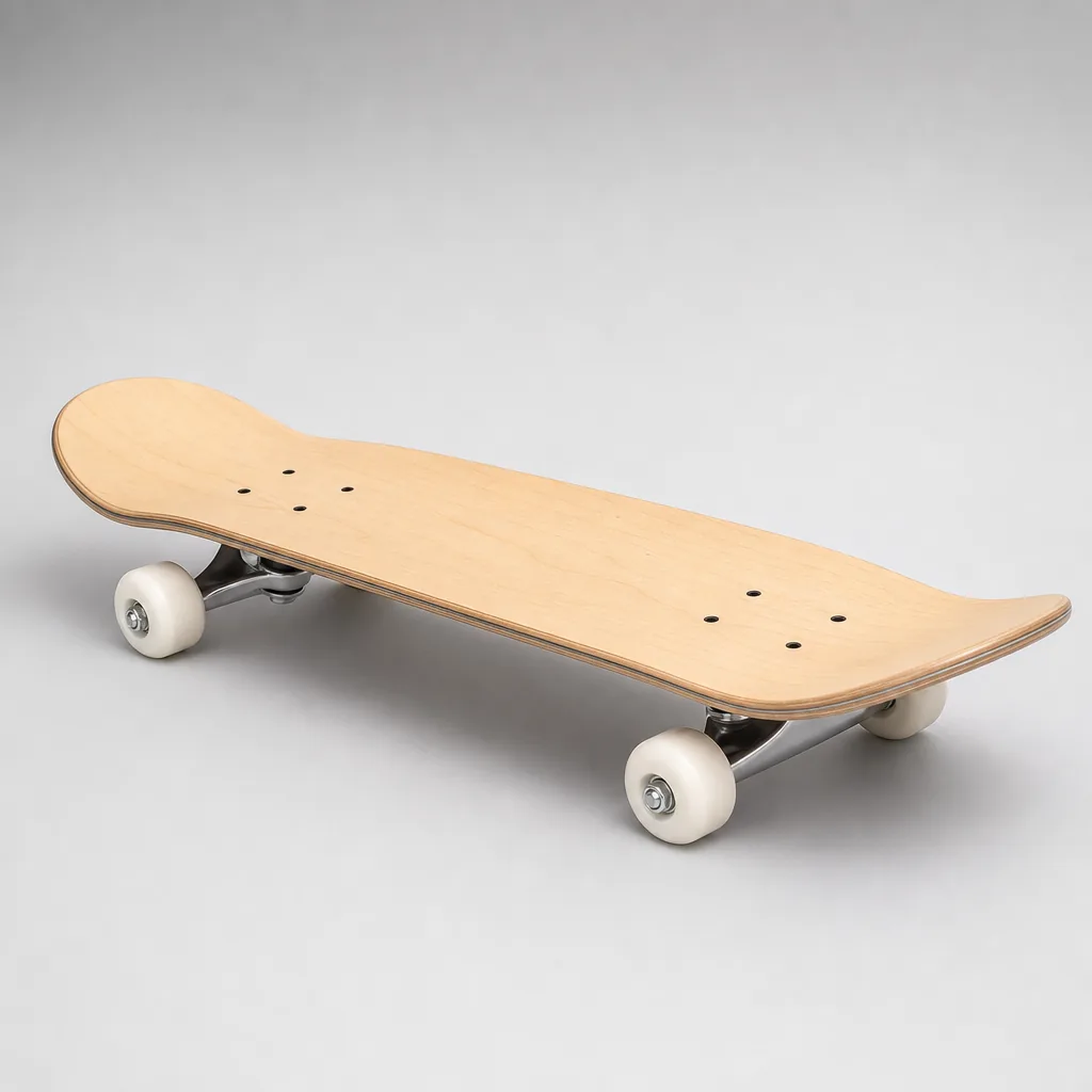 Minority beginner skateboard complete with stable trucks