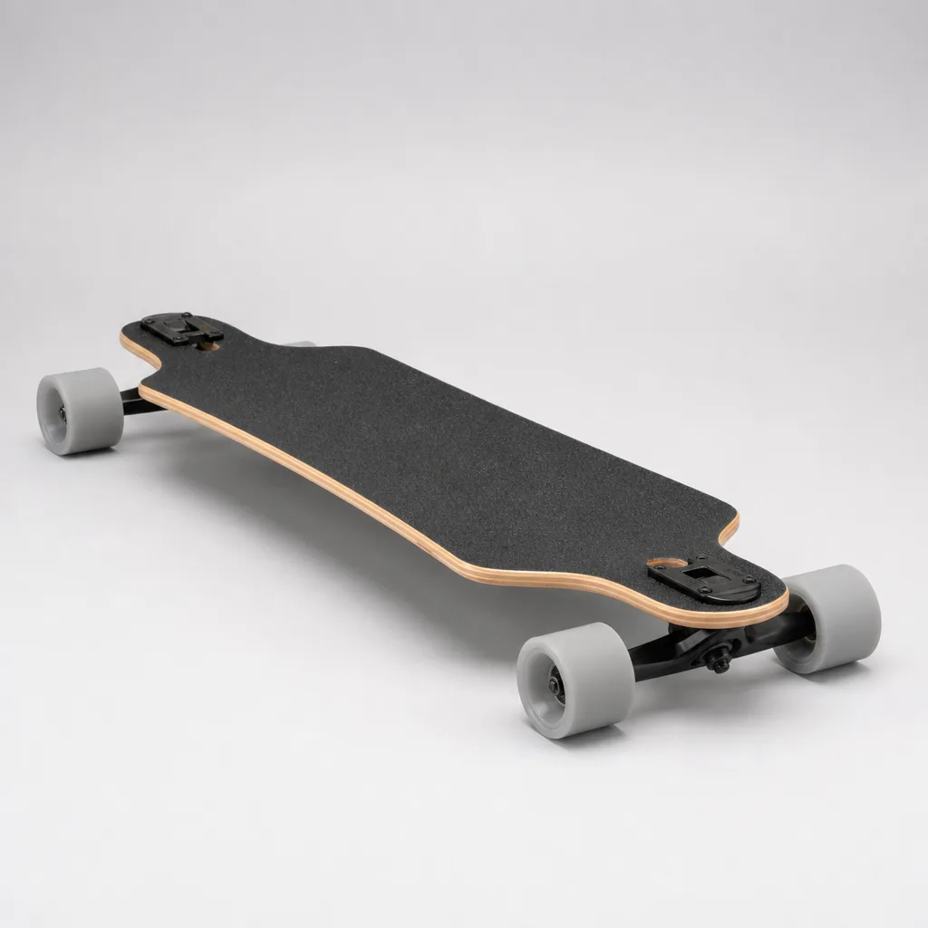 Minority downhill longboard complete on a hill